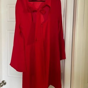 Beautiful Banana Republic bright red holiday/party/work dress. Never been worn.